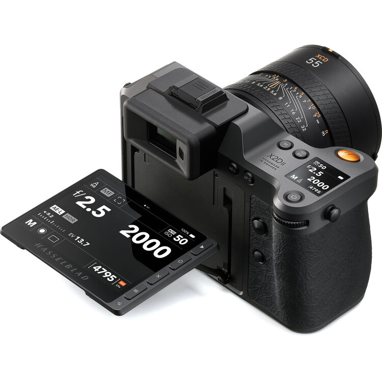 A product shot of the Hasselblad X2D II 100C camera on a white background.