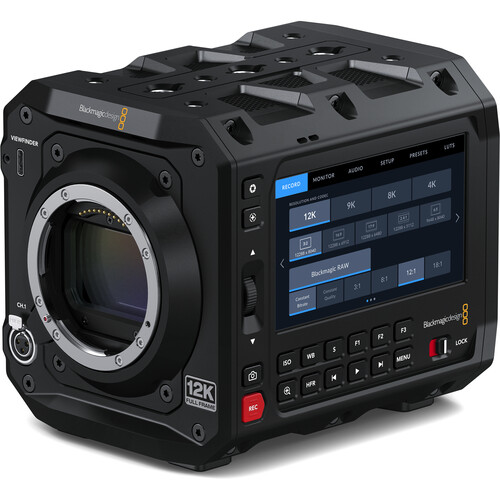 Stock image of the Blackmagic Design PYXIS 12K Cinema Camera