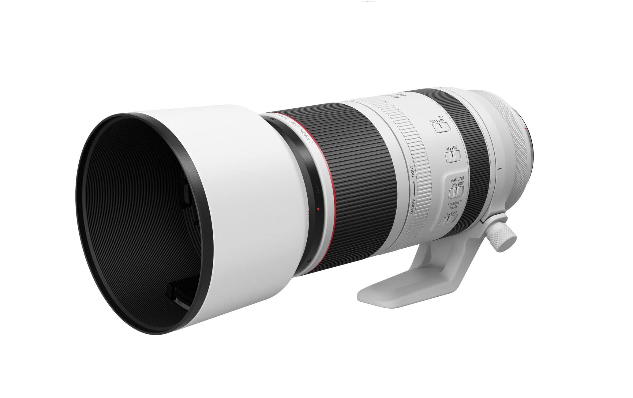 Stock image of the Canon RF100-500mm F4.5-7.1 L is USM Lens