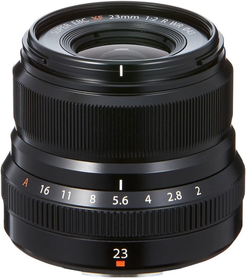 Stock image of the Fujifilm Fujinon XF 23mm f2 R WR