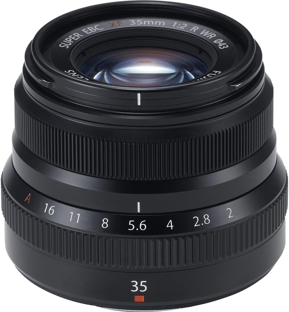 Stock image the Fujinon XF35mmF2 R WR - Black