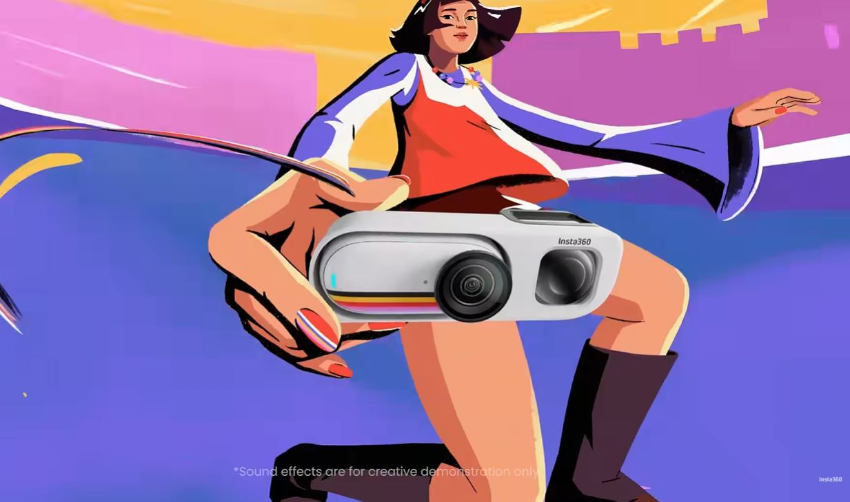 Insta360 Go 3S action pod teaser.