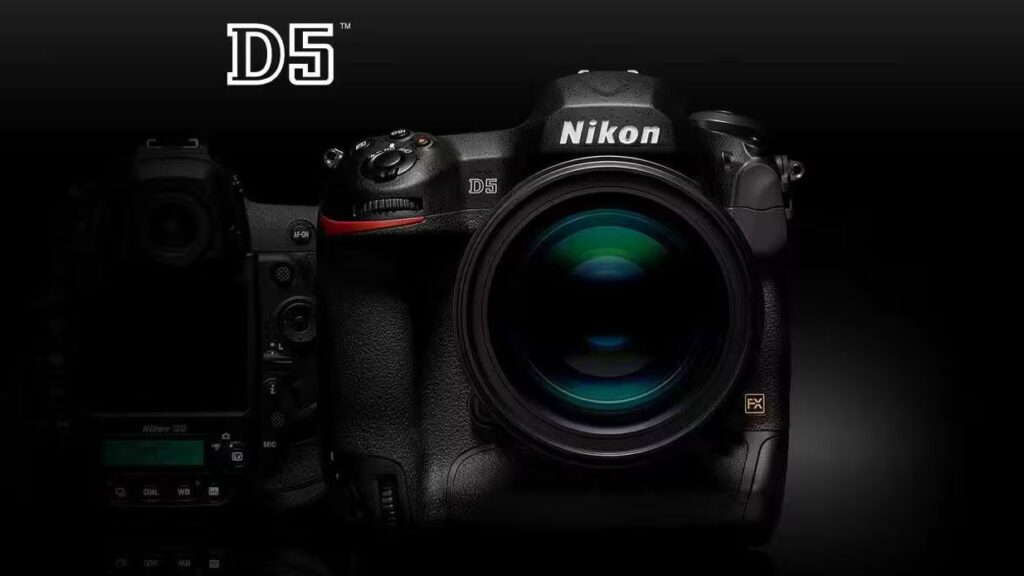 Nikon D5 product image from Nikon.