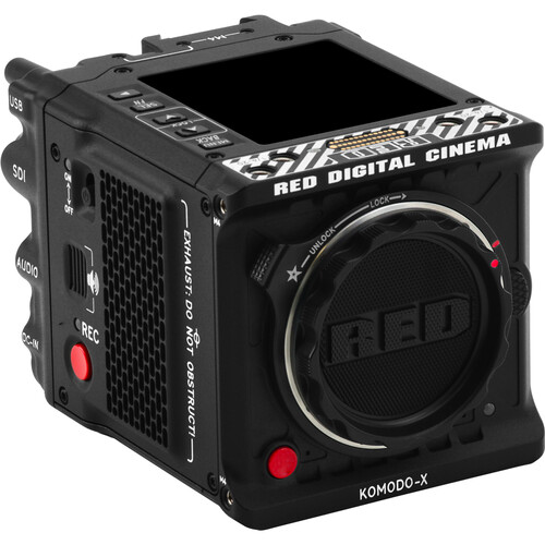 Stock image of the RED DIGITAL CINEMA KOMODO-X 6K Digital Cinema Camera