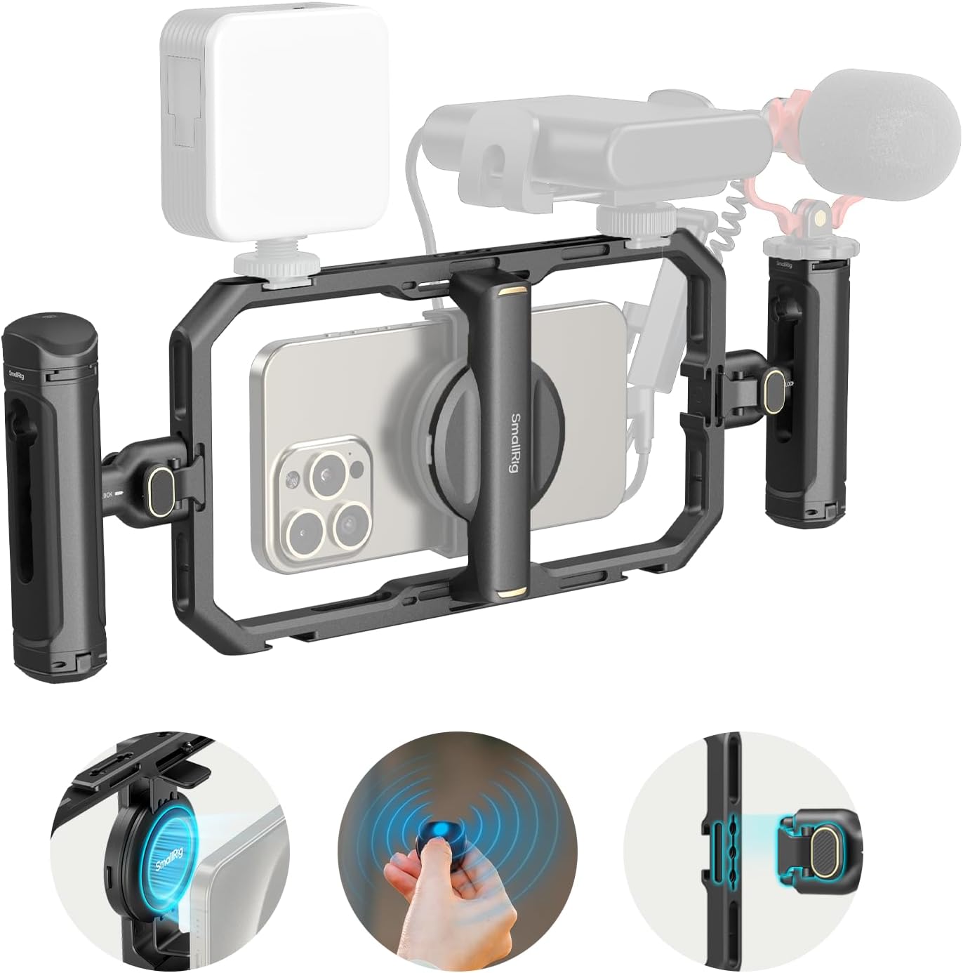 Ecommerce image of the SmallRig Universal Mobile Phone Cage