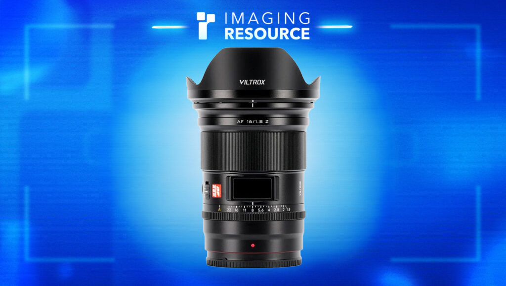 Viltrox 16mm F/1.8 Z product image from Imaging Resource.